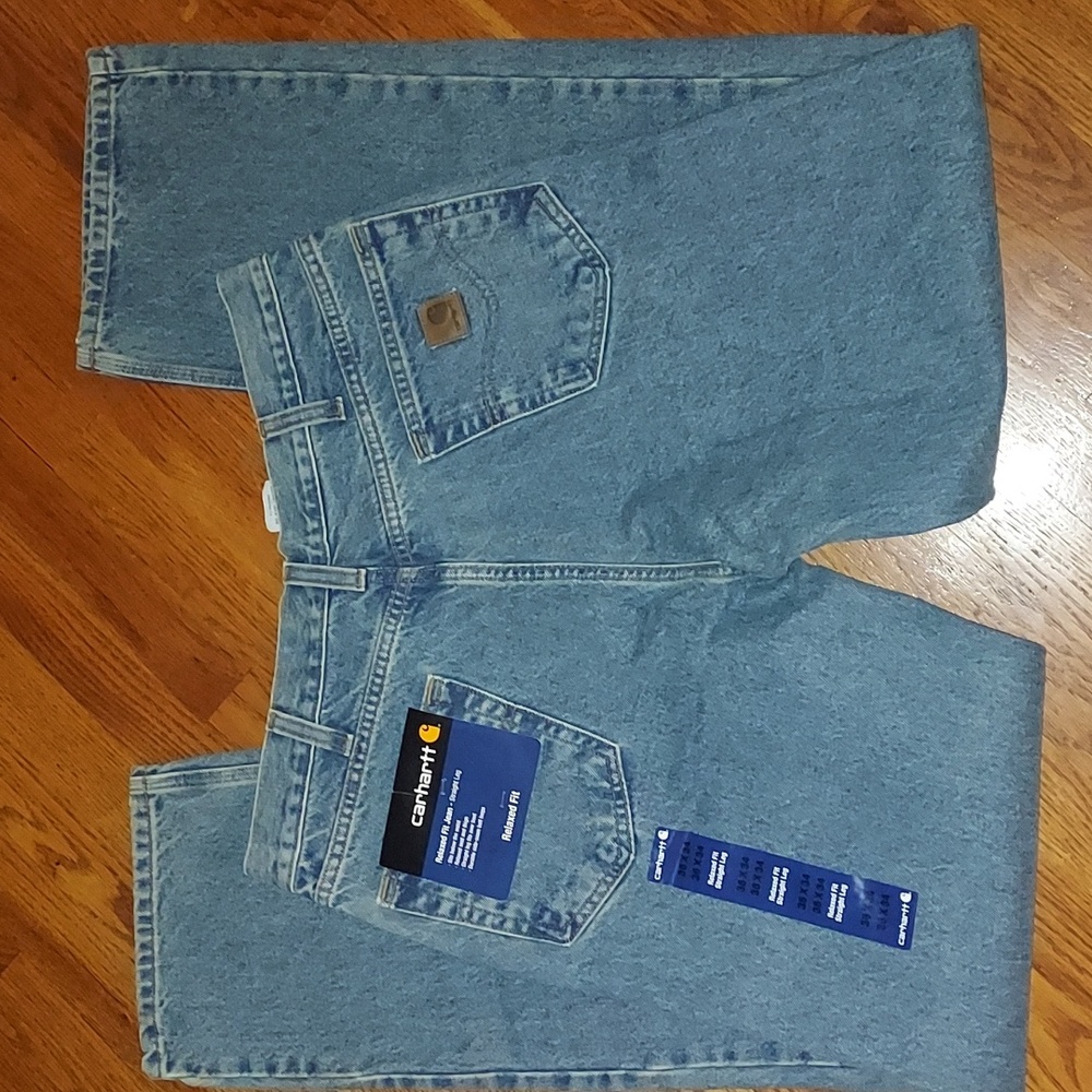 Carhartt Men's Relaxed Fit Denim Jeans, NWT
